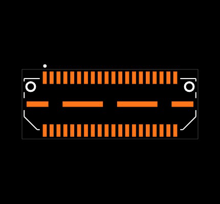 QTE-020-03-L-D-A-K Footprint