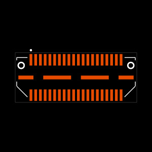 QTE-020-05-F-D-A-K Footprint