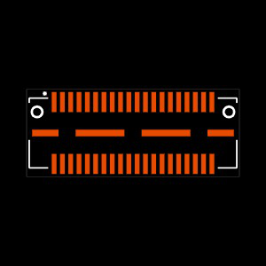 QTE-020-06-H-D-A-K Footprint