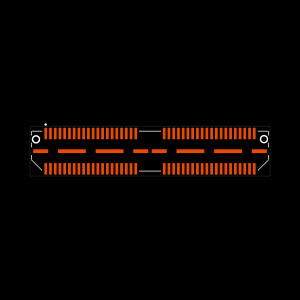 QTE-040-05-F-D-LC-K Footprint