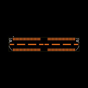QTE-040-08-C-D-A Footprint