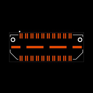 QTH-020-03-F-D-DP-A-TR Footprint