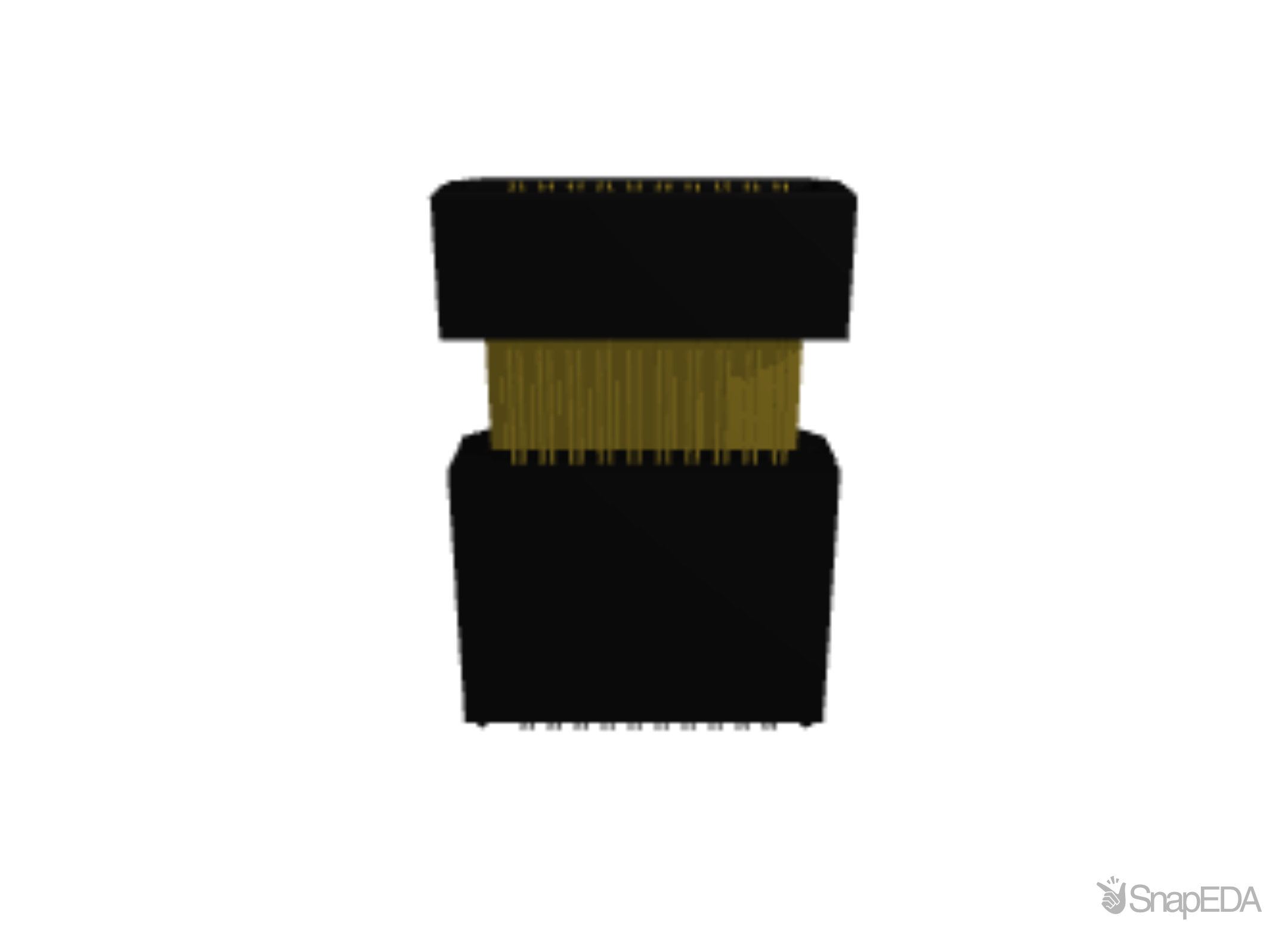 QTH-020-08-L-D-DP-A 3D Model