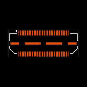 QTH-030-01-F-D-K-TR Footprint