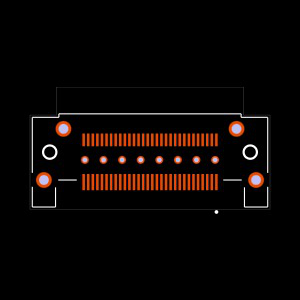 QTH-030-01-F-D-RA-K Footprint