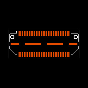 QTH-030-01-L-D-A-FL Footprint