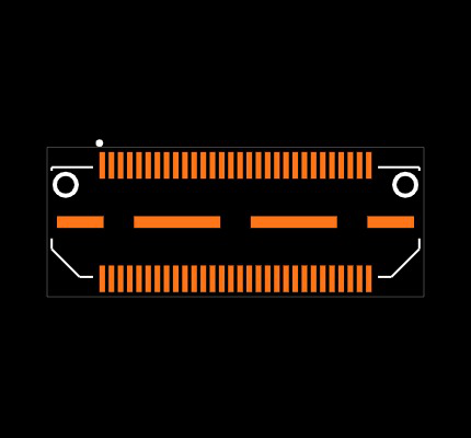 QTH-030-01-L-D-LC-K Footprint