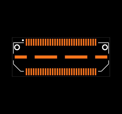 QTH-030-02-L-D-A Footprint