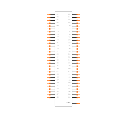 QTH-030-03-L-D-A Symbol