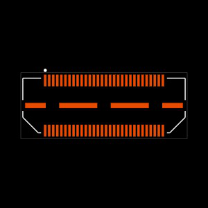 QTH-030-03-L-D-K Footprint