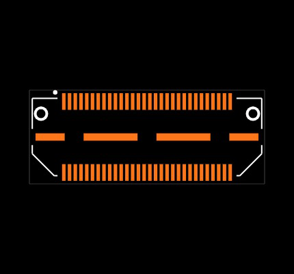 QTH-030-04-F-D-A Footprint