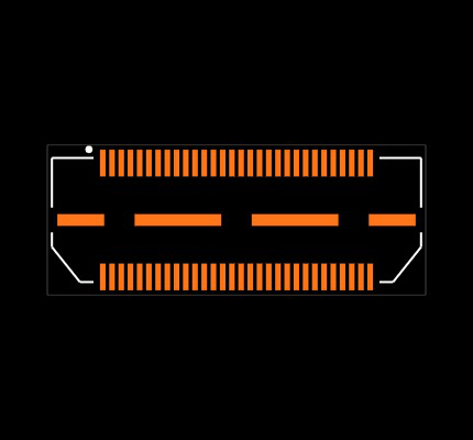 QTH-030-07-L-D Footprint