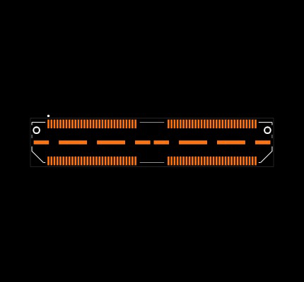 QTH-060-10-H-D-A Footprint