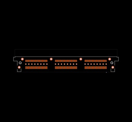 QTH-090-01-L-D-RA-PGP Footprint