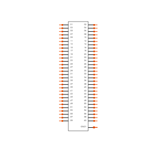 QTH-090-02-F-D-LC Symbol