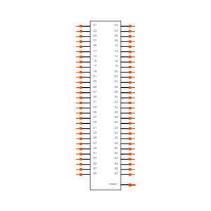 QTH-090-04-L-D-A Symbol