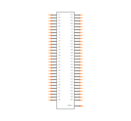 QTH-150-01-L-D Symbol