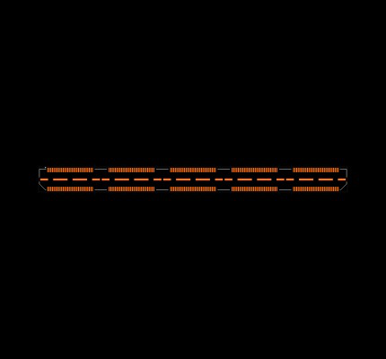 QTH-150-06-L-D Footprint