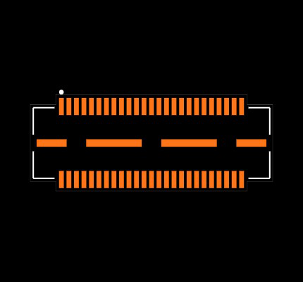 QTS-025-01-F-D-K Footprint