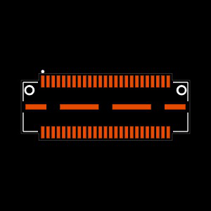 QTS-025-01-H-D-A-K-TR Footprint