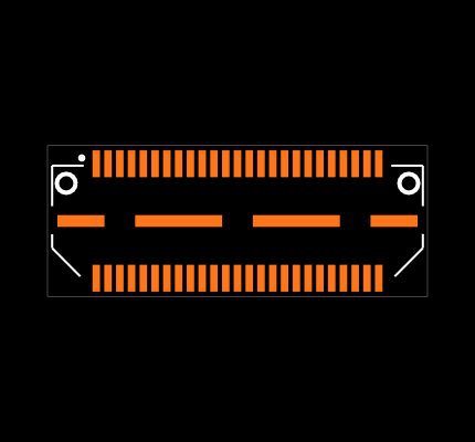 QTS-025-01-L-D-A Footprint
