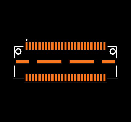 QTS-025-03-L-D-A-K Footprint