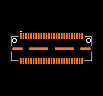 QTS-025-03-L-D-A-K-TR Footprint