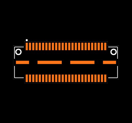 QTS-025-04-L-D-A-K-TR Footprint