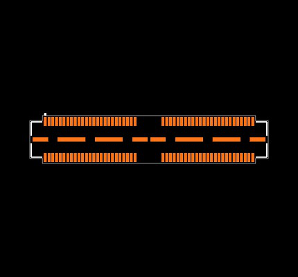 QTS-050-02-L-D-K Footprint