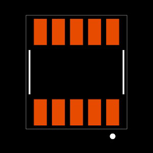 RSM-105-02-S-D-P-TR Footprint
