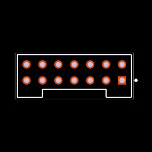S2M-107-01-S-D Footprint
