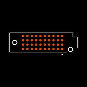 SEAF-10-07.5-S-04-1-A-K-TR Footprint