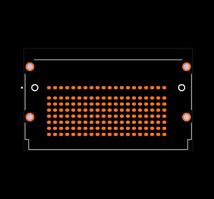 SEAF-20-01-L-08-2-RA-K-TR Footprint