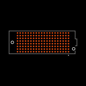 SEAF-20-05.0-L-08-1-A-K-TR Footprint