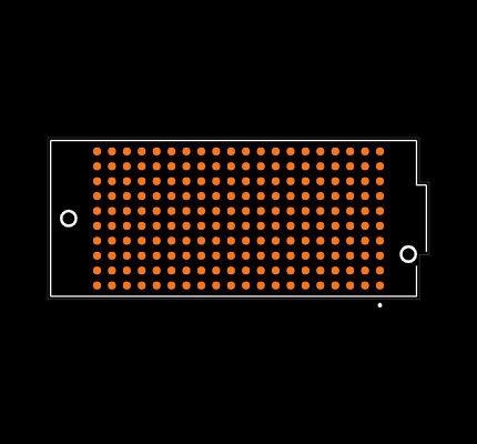 SEAF-20-07.5-STL-10-1-A-K-TR Footprint
