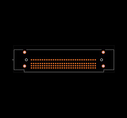 SEAF-30-01-L-04-2-RA-GP-K-TR Footprint