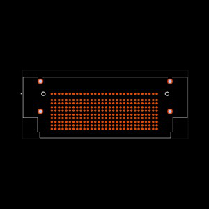 SEAF-30-01-L-10-1-RA-GP-K-TR Footprint