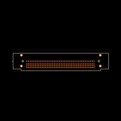 SEAF-40-01-L-04-1-RA-GP-FR Footprint