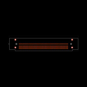 SEAF-40-01-L-04-1-RA-GP-TR Footprint