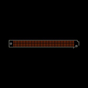SEAF-40-06.0-L-04-2-A-K-TR Footprint