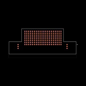 SEAFP-20-01-L-08-RA-WT-GP Footprint