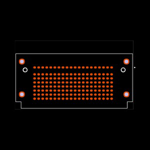 SEAM-20-01-L-08-2-RA-TR Footprint
