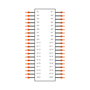 SEAM-20-09.0-L-10-2-A-K-TR Symbol