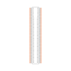 SEAM-50-02.0-S-10-2-A-GP-K-TR Symbol