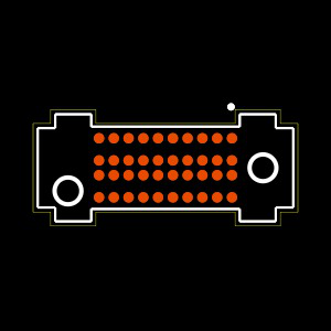 SEAM8-10-S02.0-L-04-3 Footprint