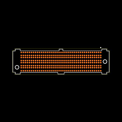 SEAM8-40-S05.0-STL-08-1 Footprint