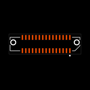 SEM-115-02-03.0-G-D-LC Footprint