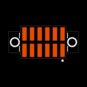 SFC-106-T2-F-D-A-K Footprint