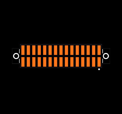 SFC-115-T2-F-D-LC Footprint