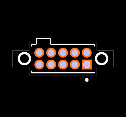 SFM-105-T1-S-D-LC Footprint